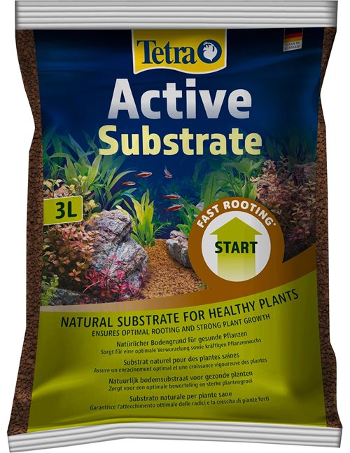 Tetra ActiveSubstrate (suelo natural de minerales de arcilla neutros al agua, alternativa a las piñas de acuario)
