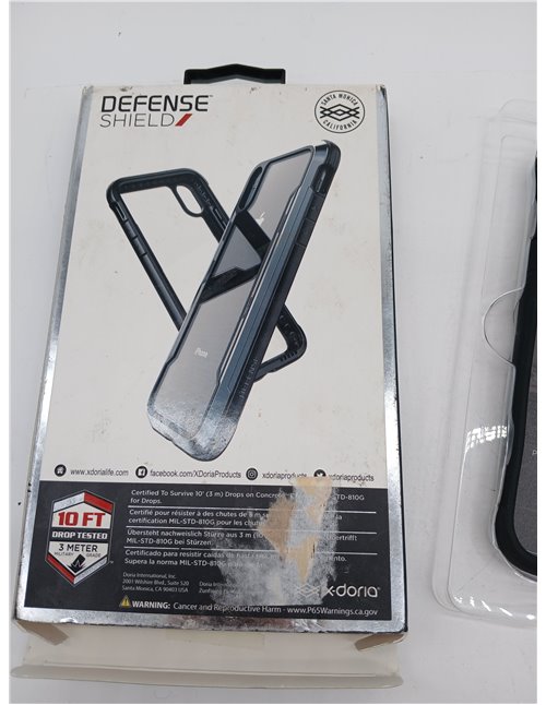 COQUE DEFENSE SHIELD NOIR: APPLE IPHONE XR
