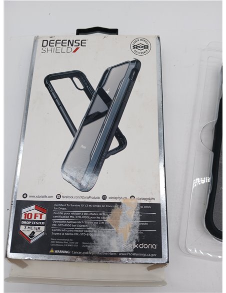 COQUE DEFENSE SHIELD NOIR: APPLE IPHONE XR