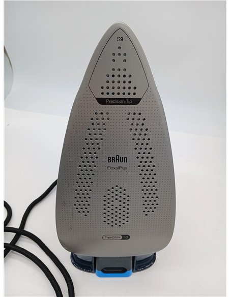 Braun TexStyle 9 SI9682 DB Steam Iron with FreeGlide 3D Technology, Vertical Steam, Anti-Drip Function, Self-Cleaning Function, 
