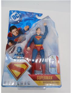 DC Comics - Superman Figura 30 Cm | Muñecos Superheroes Superman Que Esta Articulada Y Es Coleccionable | Juguete Niño 3 Años O  2