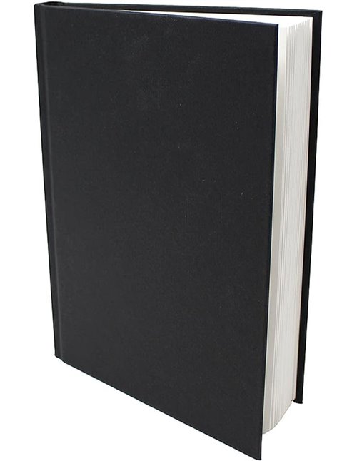 Artway Studio - Cuaderno de dibujo A5 encuadernado en cartón - Retrato - 92 Caras/46 Páginas de papel de 170 gsm - Cuaderno de d