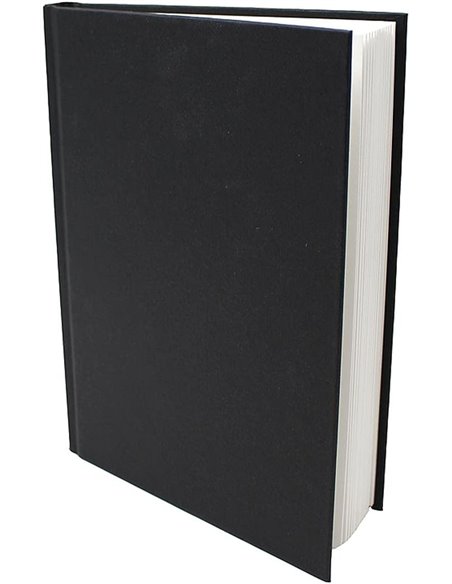 Artway Studio - Cuaderno de dibujo A5 encuadernado en cartón - Retrato - 92 Caras/46 Páginas de papel de 170 gsm - Cuaderno de d