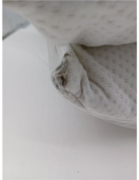 Todocama - Memory Foam Pillow, Compact Core, Double Cover with Zipper, Aloe Vera Plus Fabric, Thermo-adjustable Neck Adaptabilit