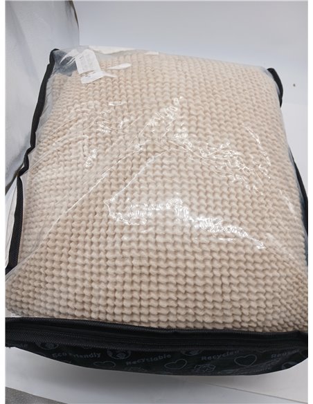 Funda Sofá Super Elástica 3 plazas de 180 a 230 cm | Modelo NOVELE | Beige | Funda Universal Ideal para Cualquier Forma de sofá 