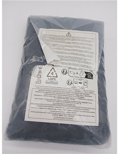 Utopia Bedding Sabana Bajera 90x200 - Gris - Certificado Oeko Tex - Bolsillo Profundo - Microfibra de Poliéster Cepillado (Cama 