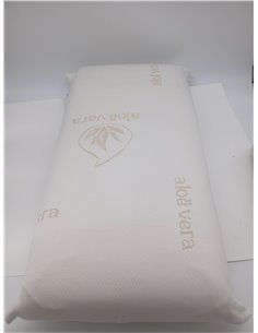 DUÉRMETE ONLINE - Almohada Viscoelástica Aloe Vera Visco | Máximo Confort y Excelente Adaptabilidad con Propiedades Antiestrés |