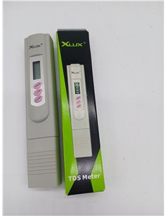 Medidor de TDS XLUX digital, comprueba la calidad del agua, rango de medición de 0 ppm a 9990 ppm, resolución de 1 ppm y precisi 2