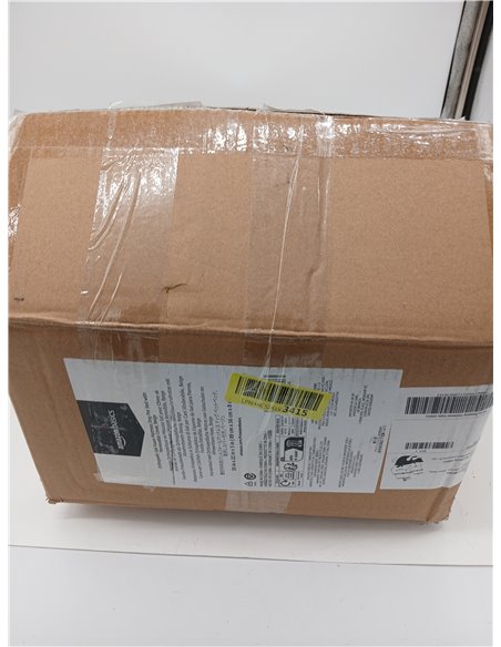 Amazon Basics Colchón grande para perros y mascotas, espuma viscoelástica de gel para soporte, funda extraíble y lavable, gris, 