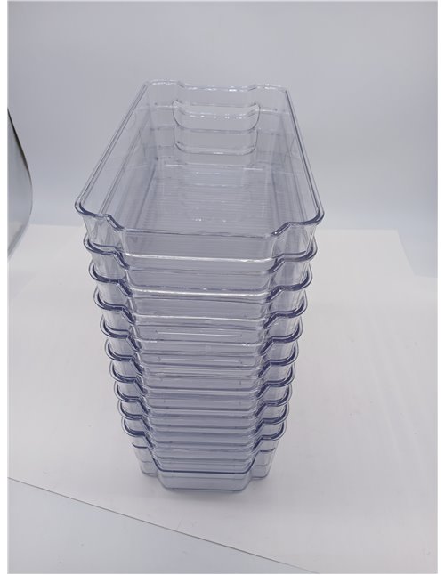 KICHLY Organizadores para la despensa - Juego de 10 -Compartimentos de almacenamiento para la cocina, despensa, armarios, encime