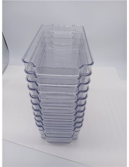 KICHLY Organizadores para la despensa - Juego de 10 -Compartimentos de almacenamiento para la cocina, despensa, armarios, encime