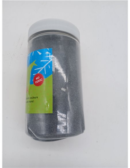 INNSPIRO Arena de colores plata 600 Gr., para Decoración y Manualidades