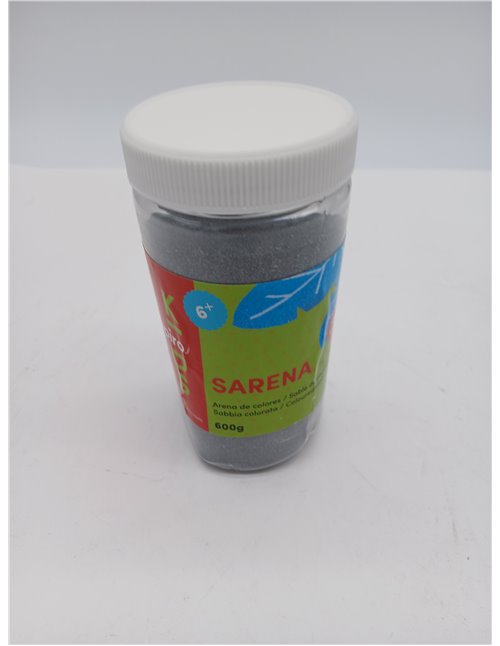 INNSPIRO Arena de colores plata 600 Gr., para Decoración y Manualidades