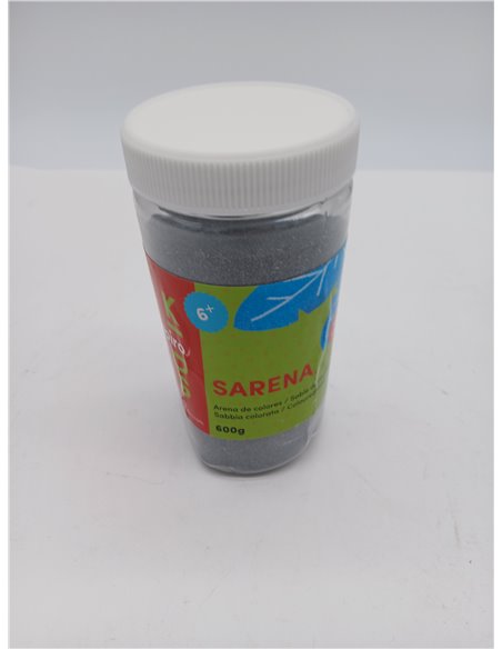 INNSPIRO Arena de colores plata 600 Gr., para Decoración y Manualidades