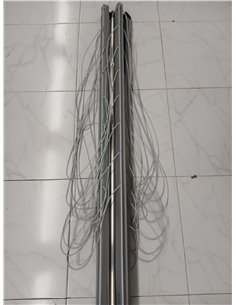 Brabantia - Rotary Lift-O-Matic Advance Clothes Airer - with concrete support - Easily adjust to your height - UV resistant rope 2