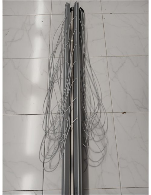 Brabantia - Rotary Lift-O-Matic Advance Clothes Airer - with concrete support - Easily adjust to your height - UV resistant rope