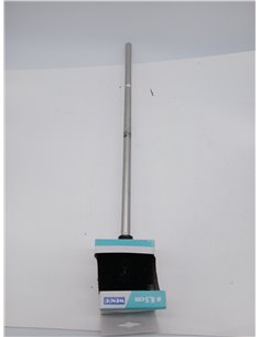 Wenko 18749100 - Escobilla de Recambio para WC, tamaño Extra Largo, de Acero Fino Opaco Inoxidable, 8.5 x 60 cm, Aspecto Mate 2