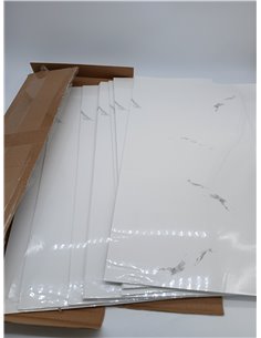 Paneles de pared, diseño de mármol, paquete de 10, 60 cm x 30 cm, revestimiento de pared autoadhesivo, pegatinas de azulejos de  2