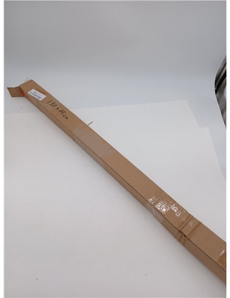 Gardinia, Deco Company Estor Enrollable con Pinza, de luz Diurna, Opaco, Todas Las Piezas Montaje Incluidas, Blanco, 75 x 150 cm