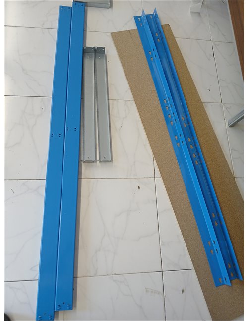 Simon Rack Banco de Trabajo Taller, Capacidad Carga 600 kg, 1445x1510x610 mm, Mesa de Trabajo, 1 Cajón, Antracita/Madera - BT3