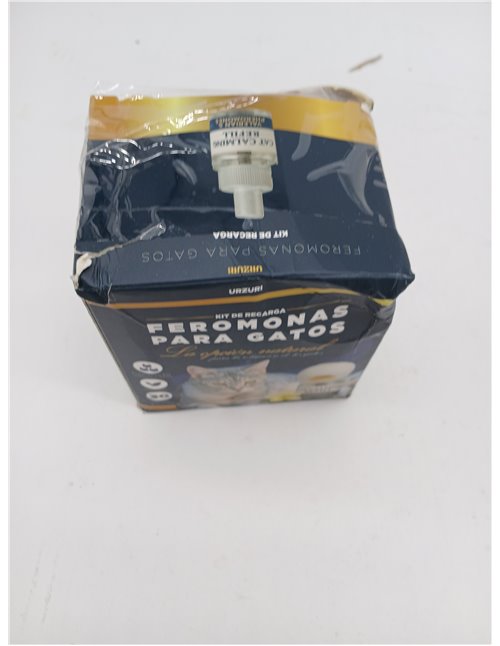 Kit Difusor y Recambio de Feromonas Faciales F3 para Gatos | Sistema de Bienestar Felino de Larga Duración (30 Días / 70m²) | In