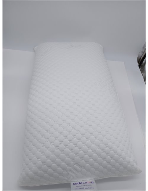 Todocama - Almohada viscogel, formada por un núcleo 100% viscoelástico, con partículas de Gel Que reducen la Temperatura Unos Gr