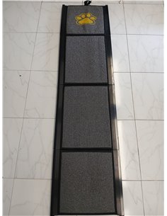 BACOENG 180cm Rampa para Perros Coche Plegable, Rampa para Perros portátil para Perros Grandes con Alfombra Antideslizante, Disp 2