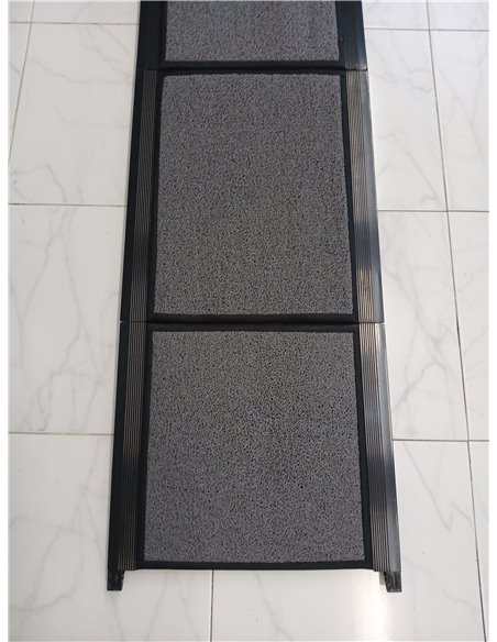 BACOENG 180cm Rampa para Perros Coche Plegable, Rampa para Perros portátil para Perros Grandes con Alfombra Antideslizante, Disp