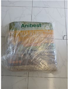 Anibest Paja Natural para Animales pequeños, 100% Natural, para Todos los roedores y Animales pequeños, Conejos, hámsters, cobay 2