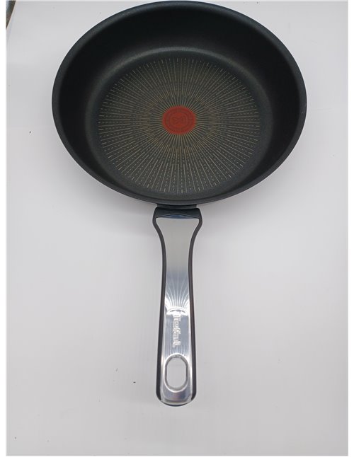 Tefal Unlimited On - Sartén de 28 cm, Apto inducción, antiadherente, revestimiento titanio, Thermo-signal, apto lavavajillas y h
