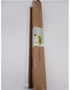 Amazon Basics Barra de Cortina de Ducha con tensión Ajustable, de 61 a 91 cm, Color Blanco 2