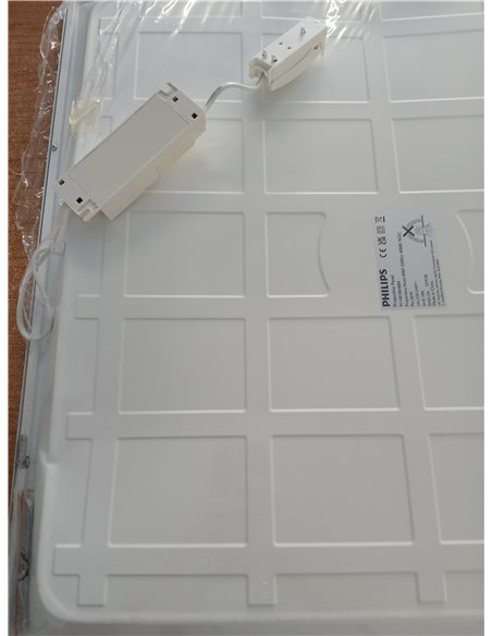 Philips - Panel LED empotrable ProjectLine 36W, Luz blanca natural 4000k, 3200 lm, 59.5 cm X 59.5 cm