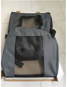 lionto Transportín para Perros Bolsa transportín para Perros Transportín Plegable Autobox Bolsa para Animales pequeños, (M) 60x4 2