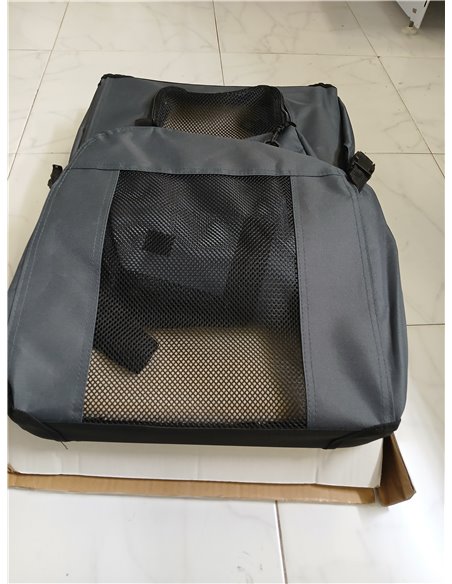 lionto Transportín para Perros Bolsa transportín para Perros Transportín Plegable Autobox Bolsa para Animales pequeños, (M) 60x4