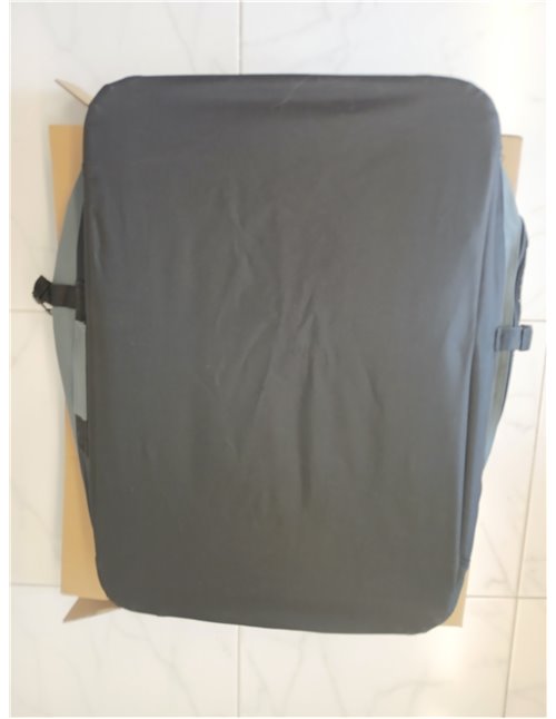 VOUNOT Transportín Perro Gato M 60x44x44cm, Bolsa Transporte Transpirable Mascotas con Bolsillos Alfombrilla Extraíble Tira Refl