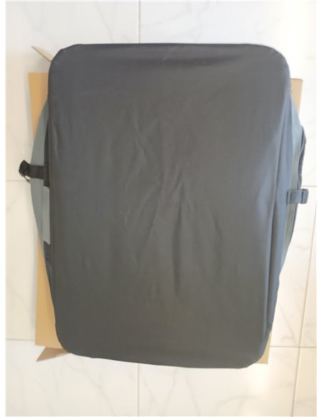 VOUNOT Transportín Perro Gato M 60x44x44cm, Bolsa Transporte Transpirable Mascotas con Bolsillos Alfombrilla Extraíble Tira Refl