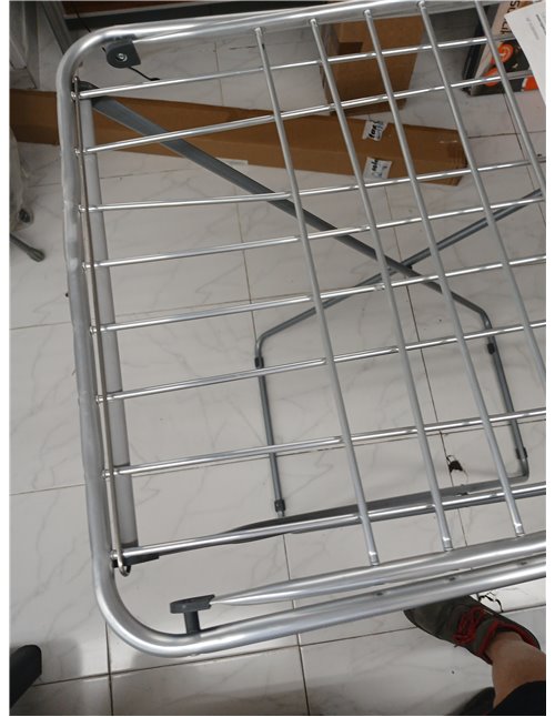 Rayen - Tendedero de aluminio, Con superficie de 20 metros, Sistema de bloque de alas, Tendedero plegable y Antideslizante, con 