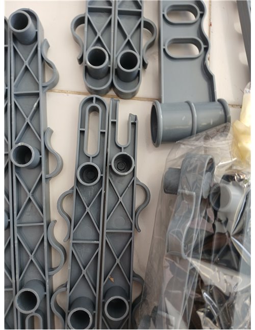 InnovaGoods® Tendedero Vertical Plegable, 3 Niveles con 24 Barras, 36 Ganchos Adicionales, Hasta 40 kg, con Ruedas Giratorias 36