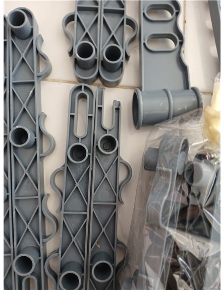 InnovaGoods® Tendedero Vertical Plegable, 3 Niveles con 24 Barras, 36 Ganchos Adicionales, Hasta 40 kg, con Ruedas Giratorias 36