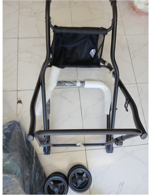 Carlett - Cube P | Carrito de Transporte 3 en 1 para Mascotas | Transportín + Ruedas | Freno de Seguridad | Tejido Impermeable |