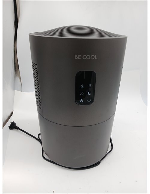 Be Cool Purificador de aire 2 en 1 y humidificador con función de esterilización UV, filtro evaporativo, 3 niveles de humedad, i