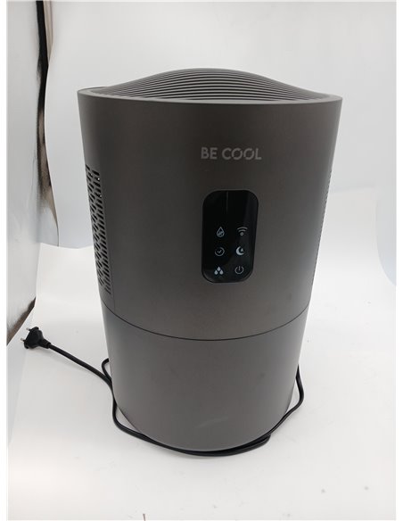 Be Cool Purificador de aire 2 en 1 y humidificador con función de esterilización UV, filtro evaporativo, 3 niveles de humedad, i