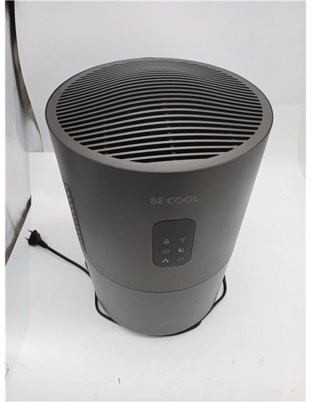Be Cool Purificador de aire 2 en 1 y humidificador con función de esterilización UV, filtro evaporativo, 3 niveles de humedad, i