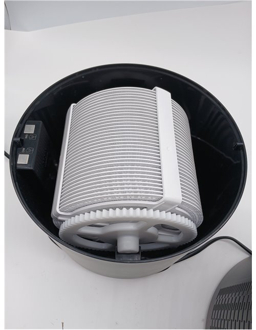 Be Cool Purificador de aire 2 en 1 y humidificador con función de esterilización UV, filtro evaporativo, 3 niveles de humedad, i