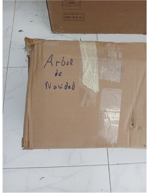 himaly Árbol de Navidad Pino Artificial 180cm, 720 Puntas, PVC Nieve Blanca Natural, Conos de Pino Real, Frutos Rojos, Soporte d