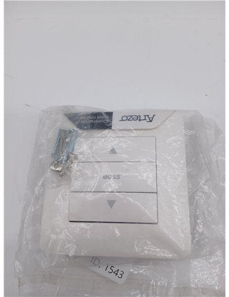 Interruptor para persiana automática AGE02B, Color blanco, 2300W - 230V