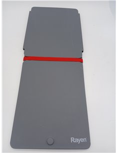 Rayen | Doblador de ropa | Plegable | Fácil almacenaje | Color Gris | Dimensiones: 70 x 59 cm 2