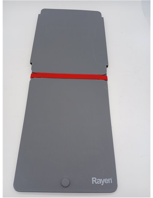 Rayen | Doblador de ropa | Plegable | Fácil almacenaje | Color Gris | Dimensiones: 70 x 59 cm