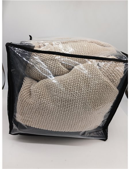 Relaxdays Piqueta Sombrilla, Anclaje Suelo para Atornillar, Adaptador, 32-50 mm, Plástico, Soporte Parasol, Negro