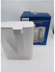 Philips Water Jarra filtrante Instant (3 L) – Agua limpia y de gran sabor en segundos – 1× filtro Taste+, reduce cloro y plomo,  2